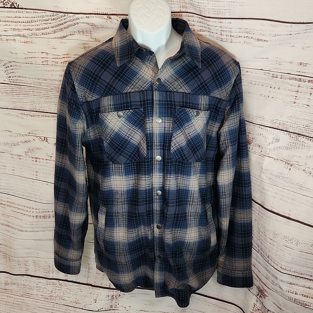 Croft & Barrow men's shirt fleece lined jacket